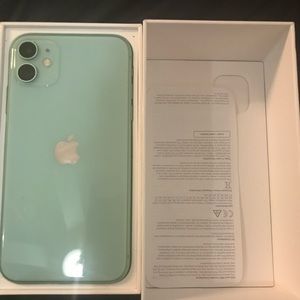 Iphone 11 mint green